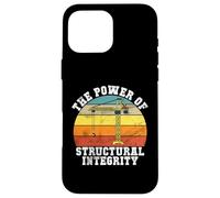 Il potere dell'integrità strutturale Ingegnere strutturale Custodia per iPhone 16 Pro Max