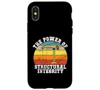 Il potere dell'integrità strutturale Ingegnere strutturale Custodia per iPhone X/XS