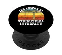 Il potere dell'integrità strutturale Ingegnere strutturale PopSockets PopGrip Adesivo