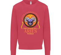 Il Potere Di Un Aries Uomo Felpa Maglione