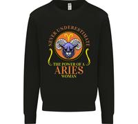 Il Potere Di Un Aries Uomo Felpa Maglione