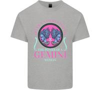 Il Potere Di Una Donna Gemelli Segno Zodiacale Maglietta Per Bambini