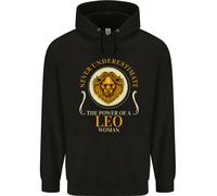 Il Potere Di Una Donna Leone Segno Zodiacale Felpa Uomo