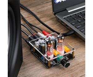 Il preamplificatore a tubo modello 6K46A2 supporta tubi elettronici di ricambio per prestazioni audio migliorate con compatibilità attiva degli altoparlanti (6A2)