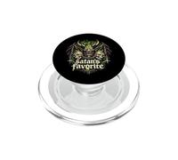 Il preferito di Satana: demone gotico di metallo scuro PopSockets PopGrip per MagSafe
