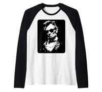 Il Presidente Abraham Lincoln Indossa Occhiali da Sole Abe Lincoln Maglia con Maniche Raglan