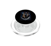 Il presidente americano Lincoln Washington Reagan Patriotic Eagle PopSockets PopGrip per MagSafe