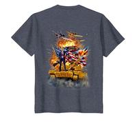 Il Presidente Donald Trump cavalca Un carro Armato d'oro Maglietta, Bambini, Pervinca, 3 Anni