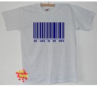 Il Prigioniero Codice a Barre, Rétro, Portmeirion T Shirt Tutte le Taglie