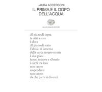 Il prima e il dopo dell'acqua