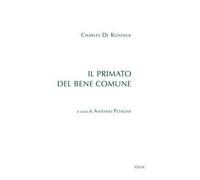 Il primato del bene comune