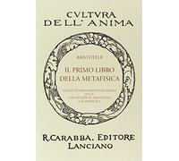 Il primo libro della metafisica (rist. anast.)