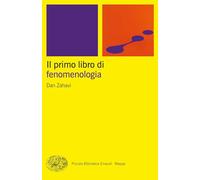 Il primo libro di fenomenologia
