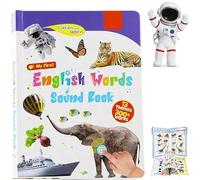 Il Primo Libro Sonoro Inglese per Bambini: Oltre 470 Parole e Suoni per l'Apprendimento Sensoriale, 21 Temi per la Prima Infanzia (Animali, Cibo, Casa), Gioco Interattivo Parlante per Bambini 1-6 Anni