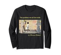 Il problema con cui tutti viviamo.Ruby Bridges di Norman Rockwell Maglia a Manica