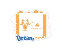 Il Problema del Boston Terrier Poop Adesivi Citazione Sogno Decalcomanie in Vinile