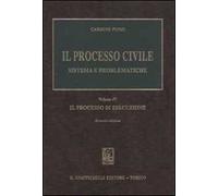 Il processo civile. Sistema e problematiche. Vol. 4: Il processo di esecuzione