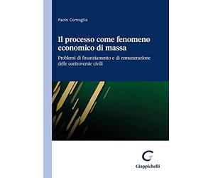 Il processo come fenomeno economico di massa. Problemi di finanziamento e di remunerazione delle controversie civili
