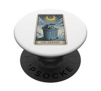 Il procione eremita Tarocchi Carta Procione PopSockets PopGrip Adesivo