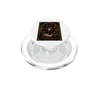 Il Professor Black Cat Art Deco Murder Mystery PopSockets PopGrip per MagSafe
