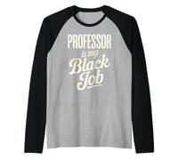 Il professore sarcastico è la mia carriera segreta Donne Uomini Maglia con Maniche Raglan