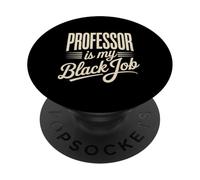 Il professore sarcastico è la mia carriera segreta Donne Uomini PopSockets PopGrip Adesivo