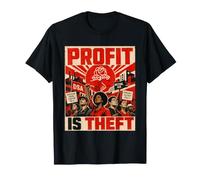 Il profitto è furto - Socialisti democratici d'America, DSA Maglietta