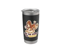 Il profumo di snack cacciatore sniffing detective Dog Out Bicchiere termico in acciaio inox doppia parete