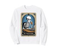 Il Programmatore Tarocco Card Developer Ingegnere informatico Felpa