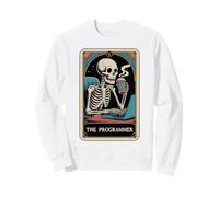 Il Programmatore Tarocco Card Tech Developer Software Engineer Felpa