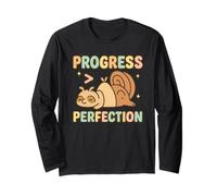 Il Progresso è più Grande della Perfezione Maglia a Manica