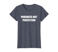 Il Progresso Non la Perfezione Maglietta, Donna, Pervinca, XL