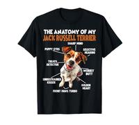 Il Proprietario del Cane Jack Russell Terrier T Walk Dogs Maglietta