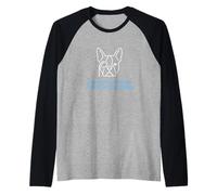 Il Proprietario di Boston Terrier American Gentleman Boston Terrier Maglia con Maniche Raglan