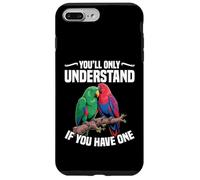 Il proprietario di un uccellino Electus Parrot ha un pappagallo Electus Custodia per iPhone 7 Plus/8 Plus