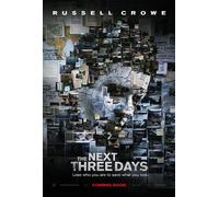 Il Prossimo Tre Giorni Russell Crowe Originale Film Poster