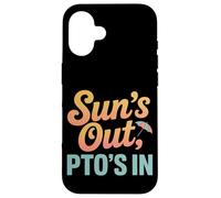 Il PTO è fuori dal sole nel Labor Day Custodia per iPhone 16