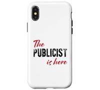 Il pubblicista è qui - Divertente Custodia per iPhone X/XS