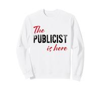 Il pubblicista è Qui - Divertente Felpa