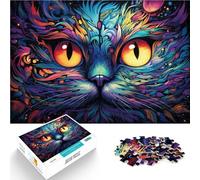 Il puzzle da 1000 pezzi "Alice Cat" per adulti con taglio di precisione tutta la famiglia e per adolescenti dai 14 anni in su, 26 x 38 cm