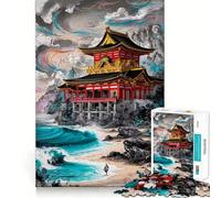 Il puzzle da 1000 pezzi della Costa del Drago ideale per adolescenti un gioco per allenare la mente un'occasione per trascorrere del tempo di qualità insieme un'opera d'arte da collezione con taglio