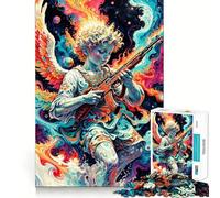 Il puzzle da 1000 pezzi "L'angelo della guerra" per adulti, un gioco di logica puro, un momento di pace, un regalo sincero e di grande effetto 50x75cm