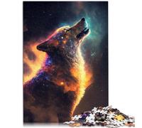 Il puzzle da 1000 pezzi "Lone Wolf Space" per adulti con taglio di precisione 26 x 38 cm tutta la famiglia a partire dai 14 anni.