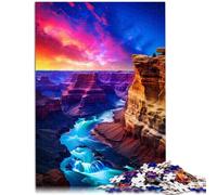 Il Puzzle da 1000 pezzi per adulti Canyon Falls è una sfida educativa ideale come regalo per tutta la famiglia per adolescenti dai 14 anni e oltre 26 x 38 cm