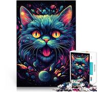 Il puzzle da 1000 pezzi per adulti con motivo psichedelico, adatto per tutta la famiglia, adatto per bambini e ragazzi dai 14 anni in su, 50 x 75 cm