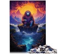 Il puzzle da 1000 pezzi per adulti "Golden AFFE" è difficile e ha una dimensione di 38 x 52 cm, adatto per tutta la famiglia a partire dai 14 anni.