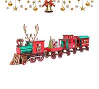 Il Puzzle di Natale 3D Ornamento da Scrivania Natalizio con Kit di | Puzzle 3D in legno Per adolescenti e adulti, ideale per esposizione su libreria e come decorazione per f