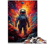Il puzzle educativo di 1000 pezzi per adulti sugli astronauti dello spazio è ideale come regalo per tutta la famiglia per i giovani di 14 anni, 26 x 38 cm