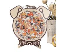 Il Puzzle in Legno a Forma di Animali Decorazione Per Scrivania Irregolare