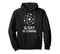 Il Q-Day Sta arrivando, Quantum Computing, Quantum Security, Qubit Felpa con Cappuccio